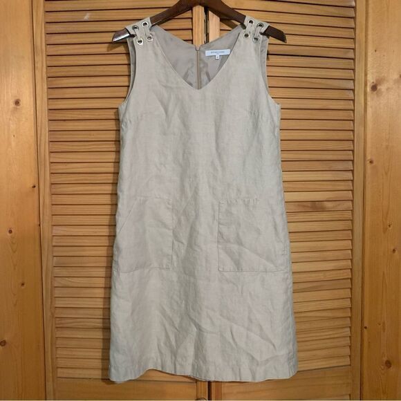 Gerard Darel Linen Dress Size Medium - Picture 1 of 6